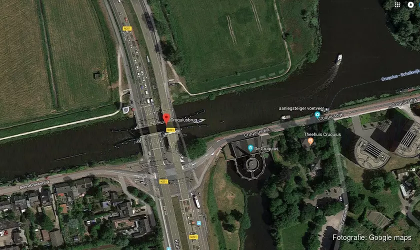 Cruquiusbrug twee weken gesloten voor onderhoud