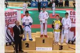 Kenamju Karate behaalt 4 prijzen tijdens internationale Coupe de Kayl