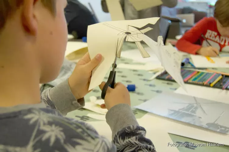 Kinderkunst met een grote K tijdens de Kunstlijn in Museum Haarlem
