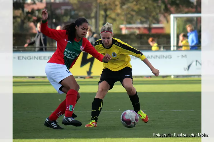 DSS-vrouwen nipt onderuit bij Reiger Boys