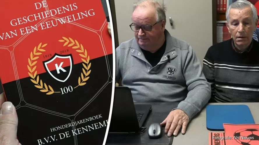 Clubmannen trots op 100-jarig jubileum voetbalvereniging: "De Kennemers is ons leven"