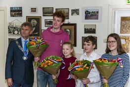 Beverwijkse Jongerenlintjes 2019 uitgereikt door Burgemeester Martijn Smit