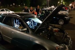 Auto in brand in Heemskerk