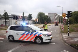 Brand in voormalige fietsenstalling