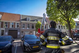 Brand in pand centrum Haarlem, onderzoek naar aanwezigheid asbest