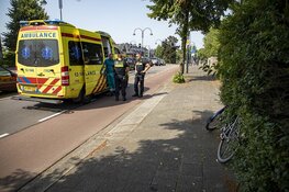 Oudere vrouw onwel door hitte in Heemstede