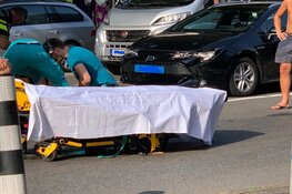 Aanrijding na keeractie taxi