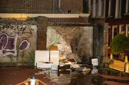 Afval in de brand gestoken aan de Essenstraat