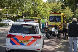 Motorrijder lichtgewond na ongeval Briandlaan Haarlem