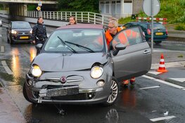 Twee gewonden bij aanrijding op rotonde Zeestraat