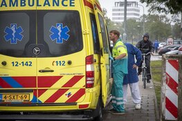 Fietser gewond na botsing met onkruidverdelgingswagen