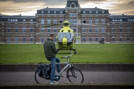 Traumahelikopter voor Ripperdakazerne geland