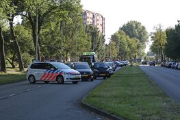 Motorrijder gewond bij val op Prins Bernhardlaan