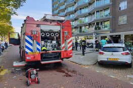 Wasdroger in brand in flat Heemskerk