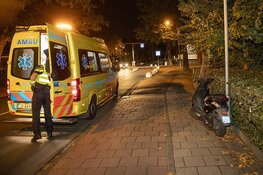 Scooterrijder gewond bij ongeval op de Lanckhorstlaan