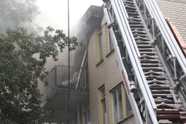 Fikse woningbrand aan het Diaconessenplein in Haarlem