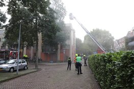 Fikse woningbrand aan het Diaconessenplein in Haarlem