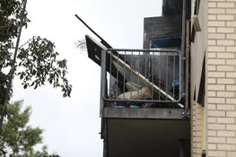 Fikse woningbrand aan het Diaconessenplein in Haarlem