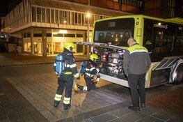 Passagiers uit bus gezet vanwege rookontwikkeling