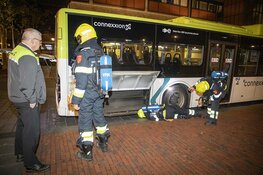 Passagiers uit bus gezet vanwege rookontwikkeling