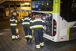 Passagiers uit bus gezet vanwege rookontwikkeling