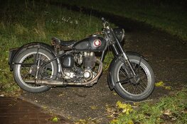 Motorrijder botst op hert in Driehuis