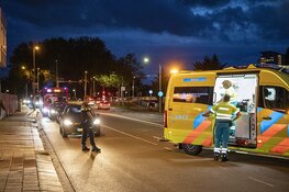 Motorrijdster gewond bij ongeval op de Schalkwijkerstraat in Haarlem