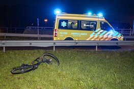 Fietser ernstig gewond na ongeval Rijksweg Velsen-Zuid