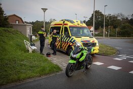 Motorrijder gewond na ongeval op rotonde bij Zandvoort
