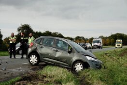 Frontale aanrijding op N203 in Castricum