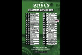 Agenda live muziekcafe Stiel's november 2019