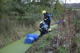 Gedumpte vaten aangetroffen in recreatiegebied Spaarnwoude