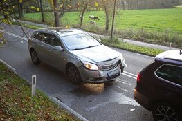 Vier auto&#39;s betrokken bij kettingbotsing op N206 in Vogelenzang