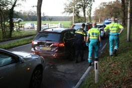 Vier auto&#39;s betrokken bij kettingbotsing op N206 in Vogelenzang