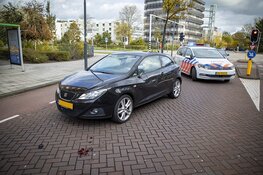 Fietsster gewond na aanrijding met auto op de Italielaan