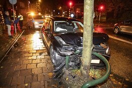 Forse schade bij ongeval op de Lanckhorstlaan in Heemstede