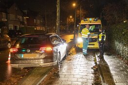 Forse schade bij ongeval op de Lanckhorstlaan in Heemstede