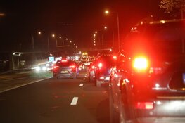 Ongeval op N208 in Overveen