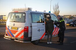 Man zonder rijbewijs aangehouden na veroorzaken ongeval