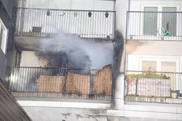 Brand in flat in Haarlem