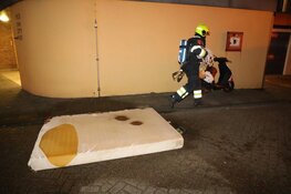 &#39;Brandje in flatwoning door vuurwerk&#39;