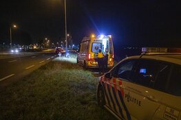 Fietsster gewond na botsing langs de Westelijke Randweg in Haarlem