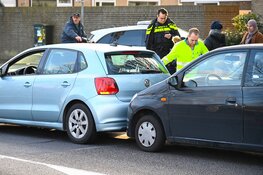 Kop-staartaanrijding op Laan der Nederlanden