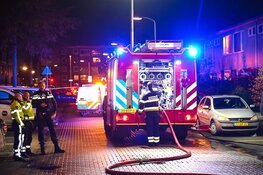 Zolderbrand bij woning aan de Spaarnestraat Beverwijk