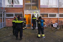 Brandstichting in trappenhuis van flatgebouw in Beverwijk