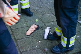 Brandstichting in trappenhuis van flatgebouw in Beverwijk