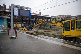 Werkzaamheden aan station Zandvoort in volle gang