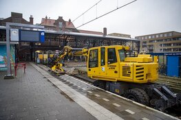 Werkzaamheden aan station Zandvoort in volle gang