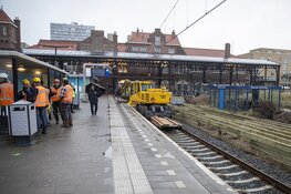 Werkzaamheden aan station Zandvoort in volle gang