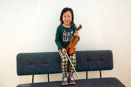 Suzuki winterstrijkersconcert in gemeentehuis